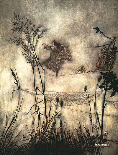 Painting by Arthur Rackham