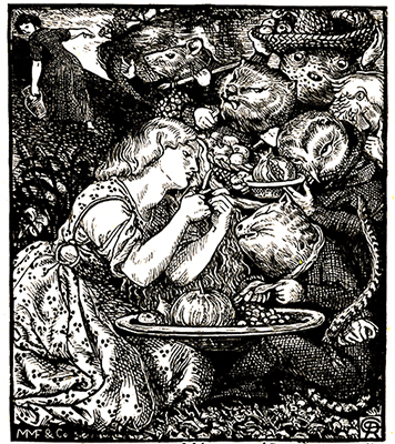 The Goblin Market by Dante Gabriel Rosetti